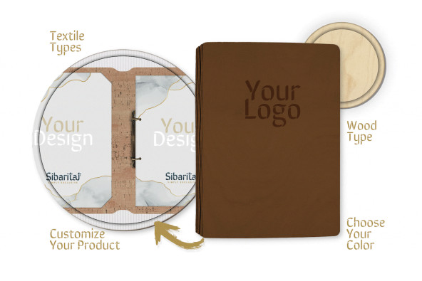 FLEX - A4 Letter Welcome supports This charming innovative letter is made of birch wood and its binding is done with rings fe...