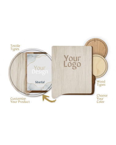 ERGO - A4 Letter Wooden menu boards A4 wooden letter made of oak or birch with an innovative opening and binding system.