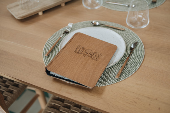 FLEX - A4 Letter Welcome supports This charming innovative letter is made of birch wood and its binding is done with rings fe...