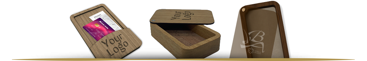 Payment supports and ticket boxes with design | Sibaritat